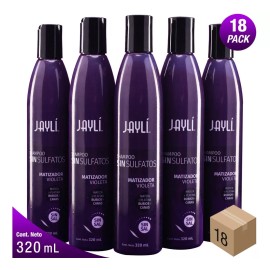 Jayli Shampoo Matizador Violeta Jayli Sin Sal Sin Sulfatos 18 Pack