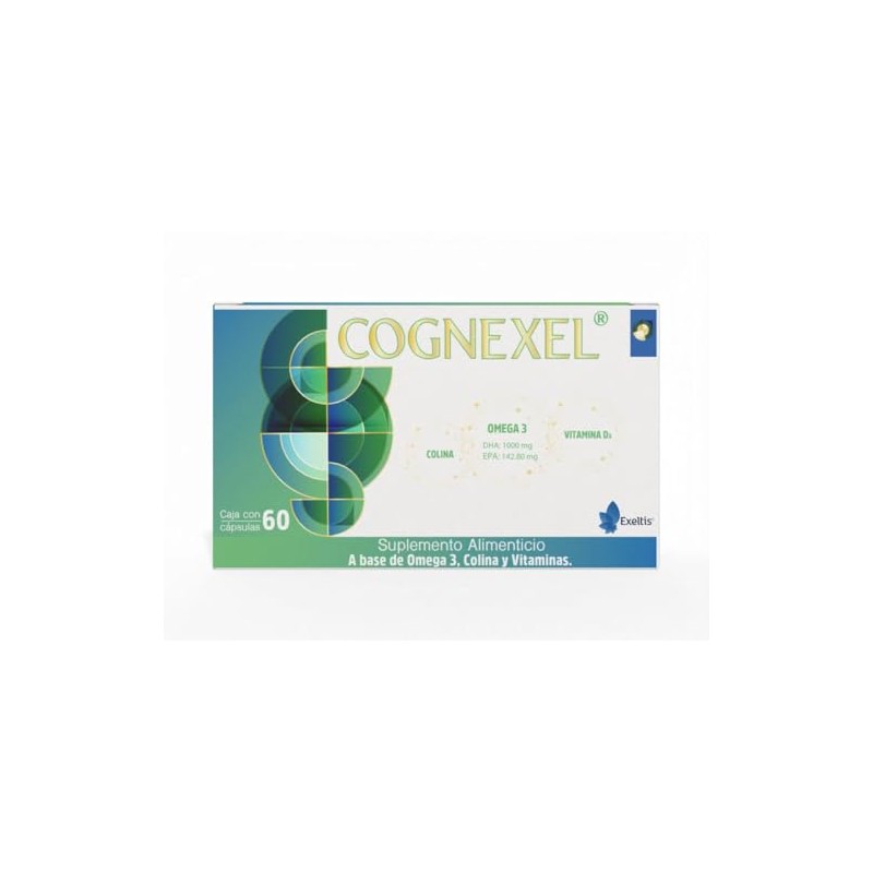 Cognexel: Colina, Omega 3 (DHA 1000 mg, EPA 142.80 mg)