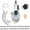 Carburetor & Air Filter Fit For Kawasaki Bayou 250 KLF250A