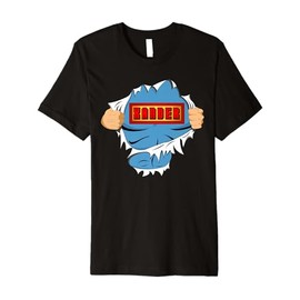 Xander First Name Superhero Premium T-Shirt