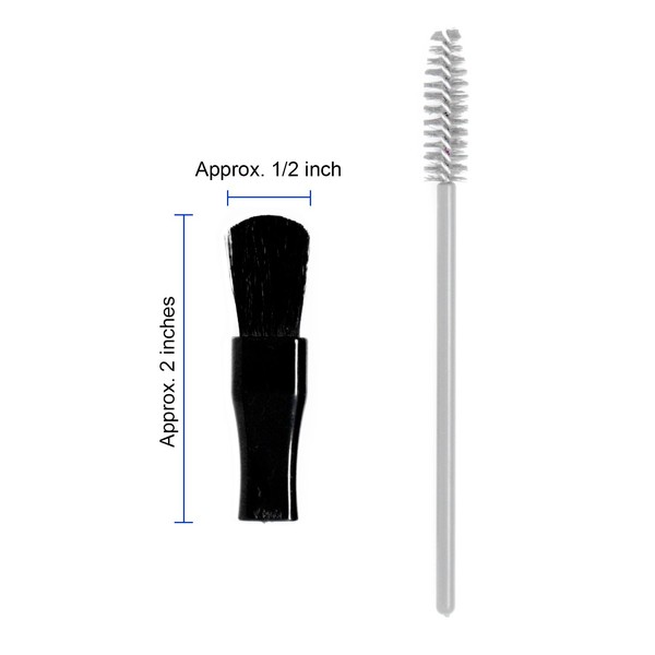 Disposable Makeup Brush - Mini Cosmetic Face Blush Brushes (25 Ct)
