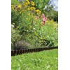 GARDENA 530-20 Flowerbed Edging Fence, Brown, 3.5 inches (9 cm)