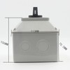 Universal Changeover Selector Switch, with Installation Waterproof Box, 3 Positions