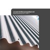 Fassadenprofile Eaves ventilation profile, wave-shaped, 105 cm, PVC, 1 piece,