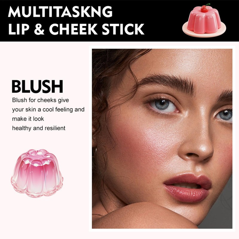 Cream Blush Stick,Eyeshadow Makeup Cream Blush Stick | Long Wearing