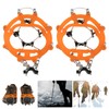 2Pcs Ice Traction Cleats Anti Skid Shoe Crampon Cover Snow