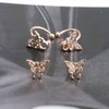 Yheakne Butterfly Cuff Wrap Earrings Gold Butterfly Ear Climber Earrings