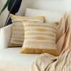MOCOFO 45x45cm 2 Pieces Decorative Boho Pillowcase Tufted Tassel Pillow
