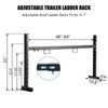 Colinktool Adjustable Roof Ladder Racks,Trailer Ladder Racks Fit for 4'-7'