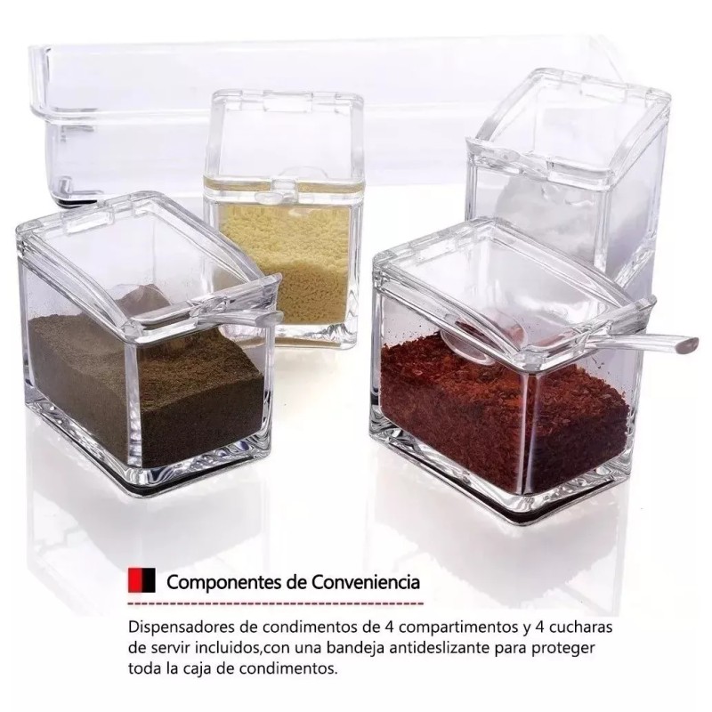 Puning Especiero Moderno Organizador Cocina Condimentos Multiusos