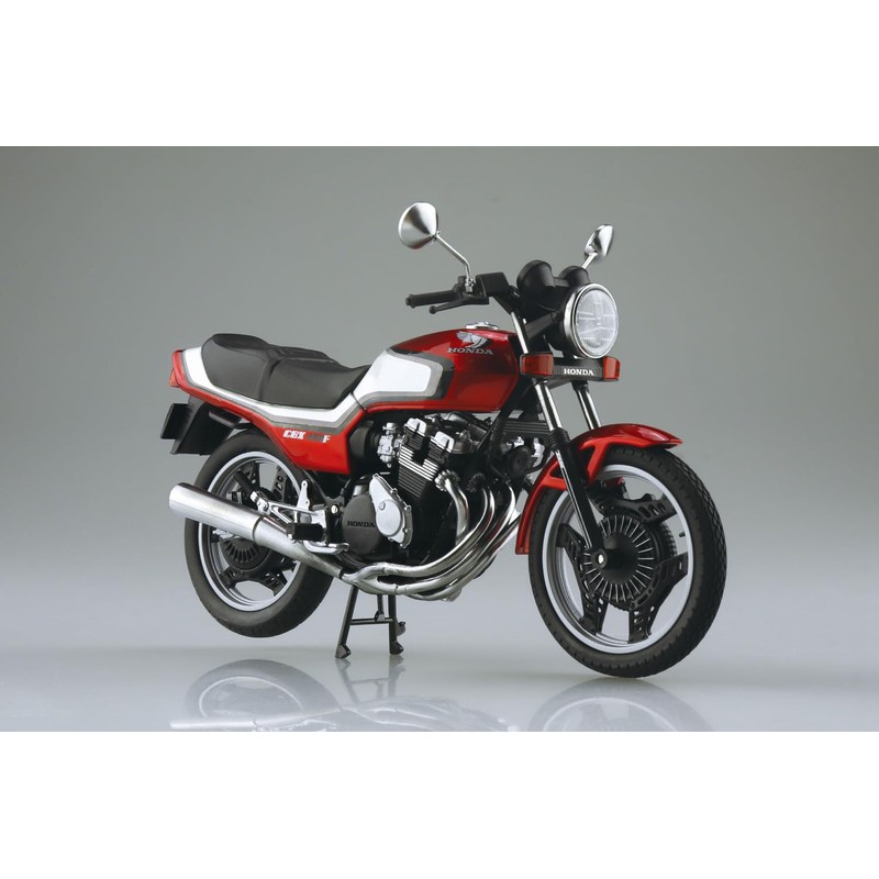 Aoshima 1/12 Honda CBX400F Candy Ala Moana Red/Pearl Shell White