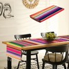 Bessy shop Mexican Table Blanket,Washable Outdoor Picnic Table,Hand Woven Cotton
