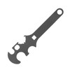Professional Multifunctional Steel Wrench Metal Spanner Accessory for AR15/M4 Repair