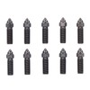 10Pcs Extruder Nozzle Kit 0.2 0.4 0.6 0.8 1mm Hardened