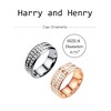 2Pcs Moissanite Rings for Women Magnetic Zircon Shaping Ring Cross