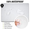 ZONETECH All Weather Full Rubber Clear Car Interior Floor Mats