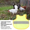 Reflective Vest for Pets, Chicken Saddle Poultry, Feather Protection, Comfortable