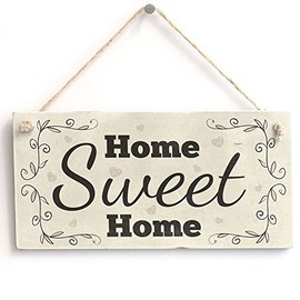 Home Sweet Home - Handmade Shabby Chic Wooden Sign/Plaque