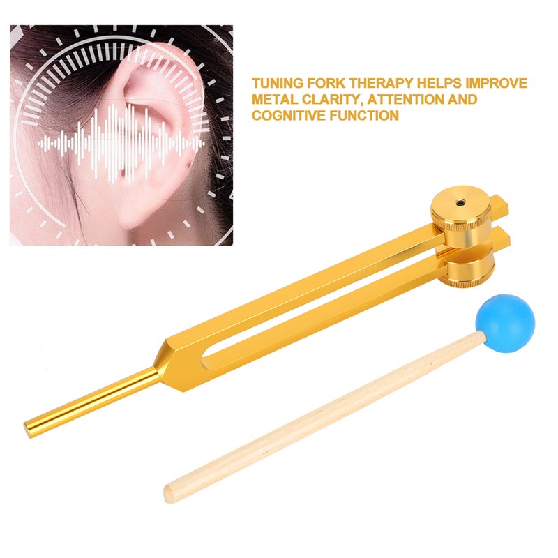 Aluminum Alloy 111HZ Frequency Tuning Fork Yoga Meditation Tuning Energy