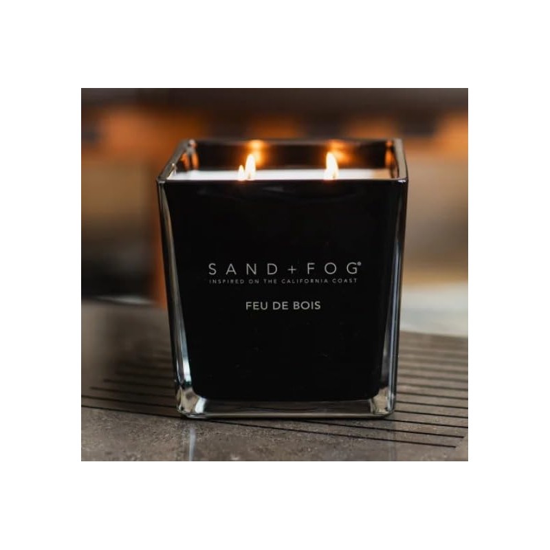 SAND + FOG 57oz Scented Soy Wax Blend Glass Candle
