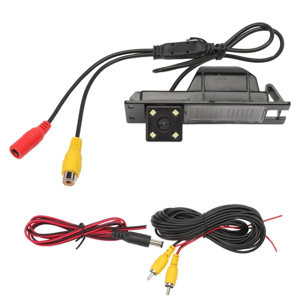 Attisfiera Car CCD Night Vision 4 LED Backup Reversing Camera