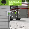 Leisure Cords 90 Degree Flat Cable 25FT Power Extension Cord