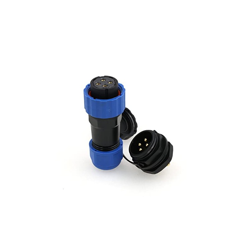 ZBLZGP SD20 Waterproof Connector IP68 Circular LED Power Cable Plug