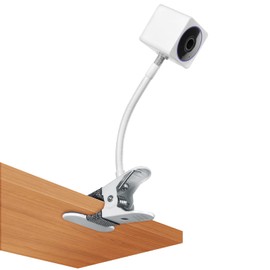 HOLACA Baby Monitor Flexible Clip Mount for Wyze Cam OG,Wyze Cam Outdoor v1/v2,Wyze Cam pan/pan v2/pan v3,Wyze Cam V3/V3 PRO Twist Versatile Mounting Kit for Wyze Cam Baby Monitor (Clip Mount)