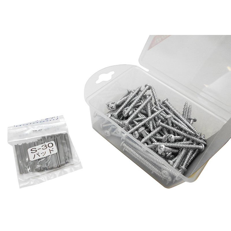 WAKAI BN445 100 Pieces with Pads for Concrete Lightweight Bispita,