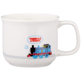 「 きかんしゃトーマス 」 線路 マグカップ 180ml 子供用 食器 白 662111