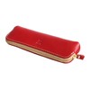 Polcolosso Slim Leather Pencil Case, Pencil Case, Tochigi Leather, Made