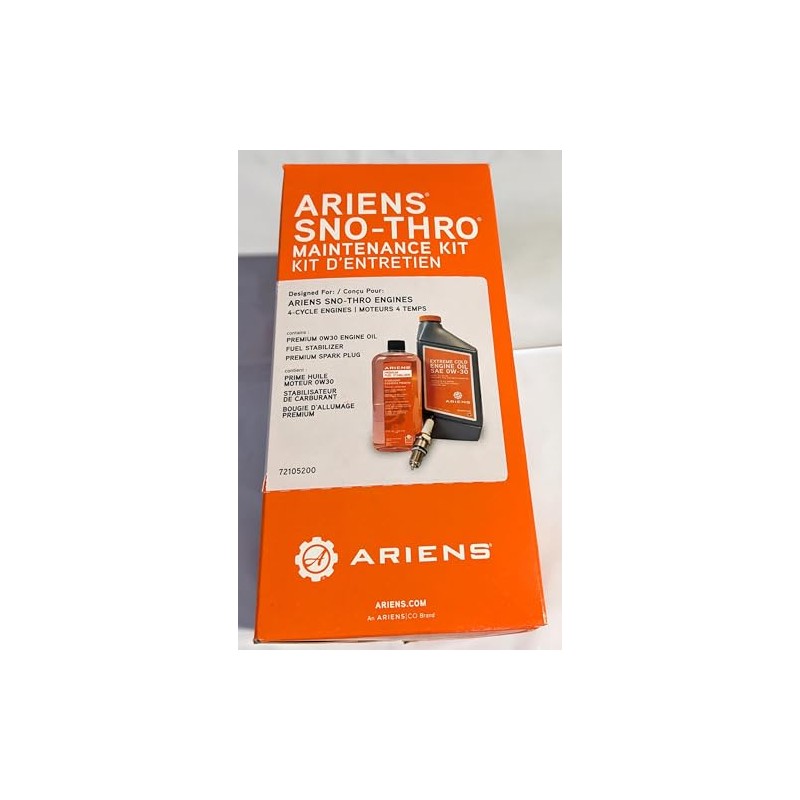 Ariens 72105200 0W-30 Snowblower Engine Maintenance Kit