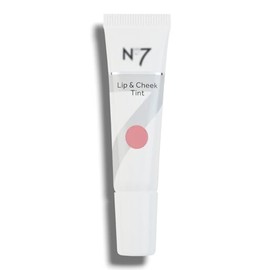 Lip & Cheek Tint - Dusk Pink Shade by Nō7 | A Lightweight & Buildable Lip & Cheek Tint, Delivers a Healthy Looking Glow & Natural Pop of Colour | 10mL