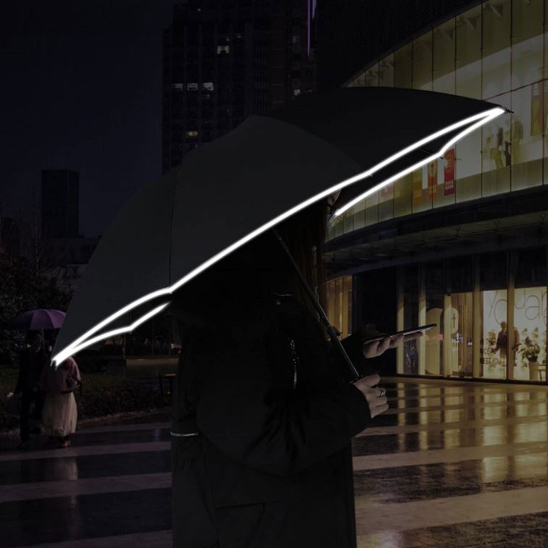 Automatic Inverted Umbrella Reverse Folding Umbrella With Turnable Light Auto