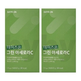 Days On Acerola Green Acerola Green Acerola from Naedonae Green Acerola Review Efficacy Effective Ingredients 14 packs 2 / 아세로라 그린아세로라 내돈내산 그린세로라 그린아쎄로라 후기 효능 효과 성분 14포 2개