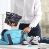 MEZOKUCEL Mesh Shower Bag Foldable Waterproof Multifunctional Hanging Bag for