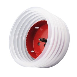 Hole Saw Accessory 130mm Dust Collector Bowl, LAIWEI Hole Cutter Dust Collector Bowl, Hole Saw Dust Collector for mounting recessed fixtures for All Hole saws with Cutting diameters Less Than 125mm.