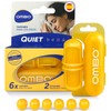 OMBO Quiet Thermal Adjustable and Mouldable Ear Plugs - Hypoallergenic