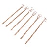 6PCS Electroculture Stakes Stable Support Garden Antenna Copper Coil for