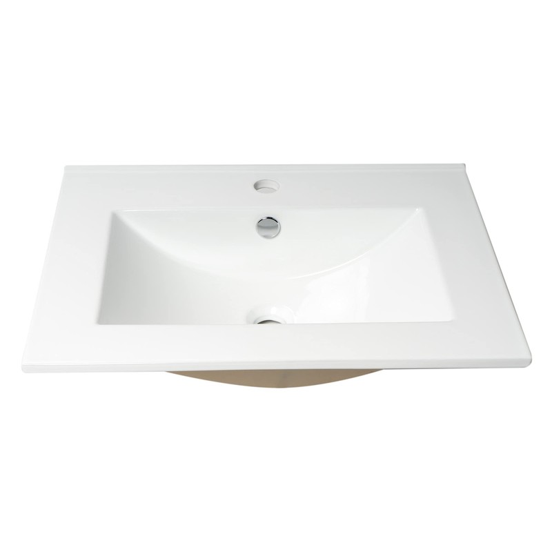 ALFI brand ABC803 Bathroom Sink, White