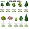 DEFIYEAR 30 Pcs Mixed Model Trees Diorama Scenery Landscape Accessories