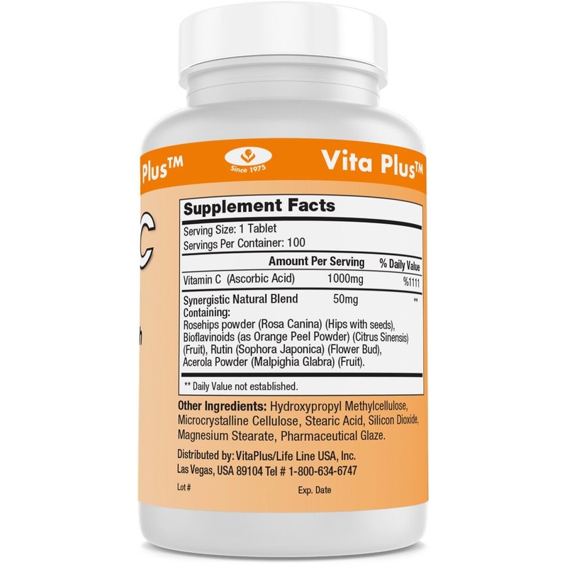 Vita Plus 3 Pack Vita Plus Vitamin C 1000 mg