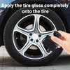 Tyre Shine Applicator Brush, Auto Tyre Cleaning Brush, Tyre Dressing