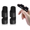 Finger Splints, 2pcs Finger Braces with 6pcs Nylon Sleeves for