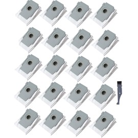 I clean 20 Packs irobot vacuum bags,Compatible with iRobot Roomba i7 i7+/Plus s9+ (9550) Vacuum Clean Base Automatic Dirt Disposal Bags