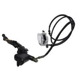 Compatible with Hydraulic Rear Disc Brake Caliper System+Pads for Quad Dirt Bike ATV 150cc 250cc