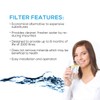 EcoAqua EFF-6029A Refrigerator Water Filter Compatible with WF2CB, FC100, EWF2CBPA,