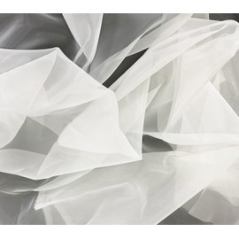 [nextlife] W-100-MO Screen Cloth for Plate Making (Silk Screen Mesh), Domestic Product, 100% Tetoron, Screen Printing, Width 5.3 ft (1.35 m) x Length 6.6 ft (2.0 m) (White) (24-315 Mesh Various Available)