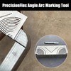 SNONESIY Angle and arc marking tool, precision flex angle and