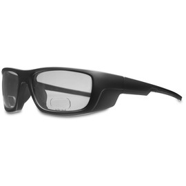 Sunfocals Polarized Reader Sunglasses – Sliding Diopter, Black, OSFA